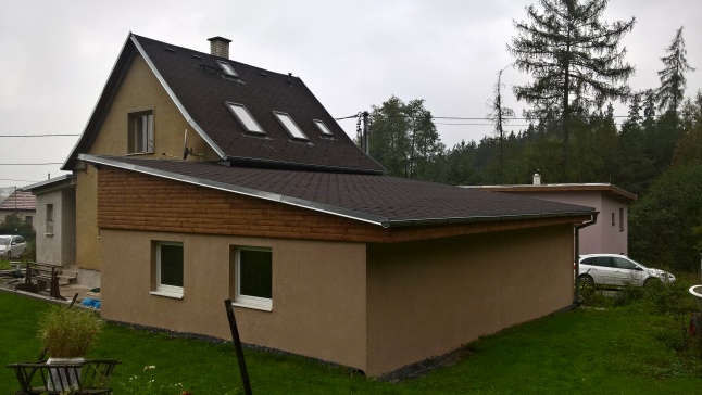 geometricky plan pro pristavbu