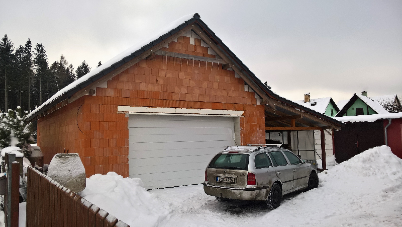 zaměření garáže