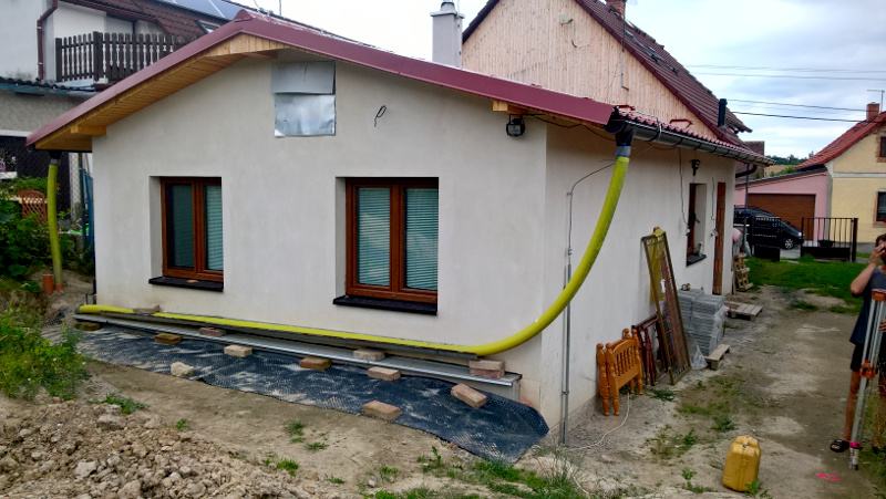 zaměření domu v Chotíkově