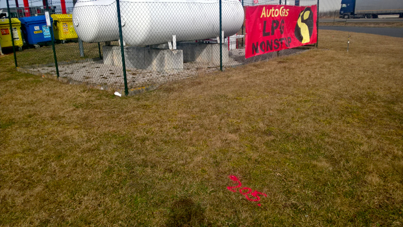 vytyčení cng stanice