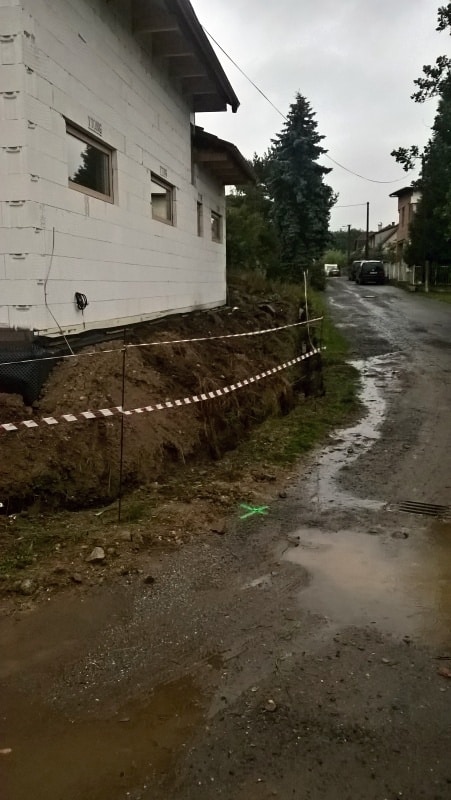 Vytyčení pozemku pro stavbu oplocení