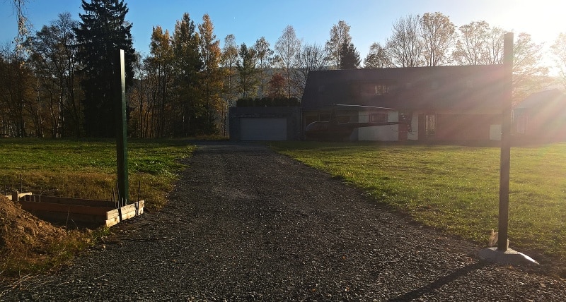 hojsova stráž zaměření pozemku