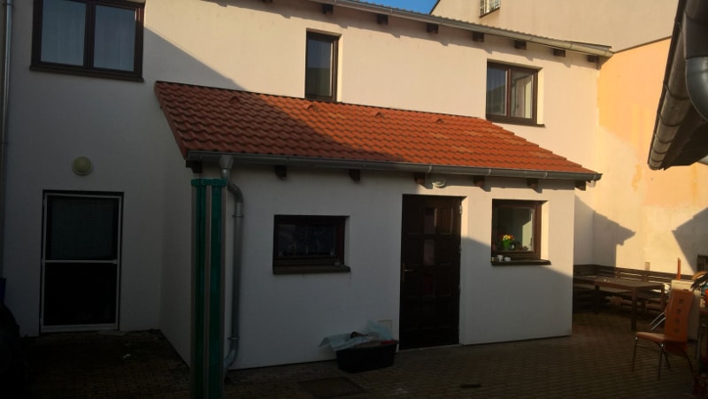 přístavba domu Plzeň Doubravka