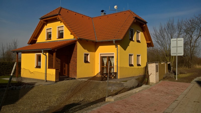 Zamereni domu v Cerveny Ujezd u Zbuchu